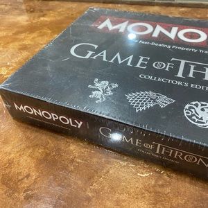 Monopoly Game of Thrones Collectors Edition- Brand New in Plastic Wrap NWT